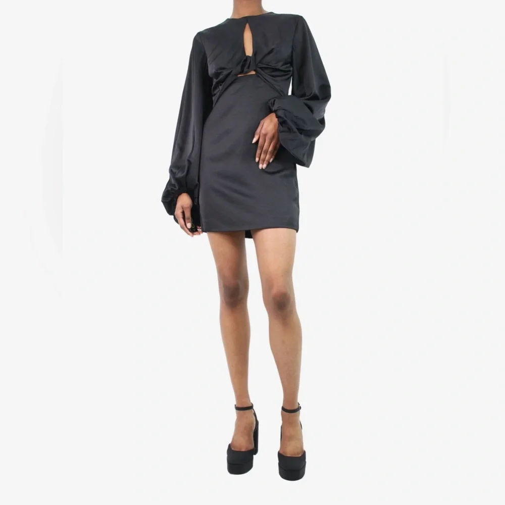 Significant Other Black Holly Mini Dress - Size 6 - Picture 1 of 3